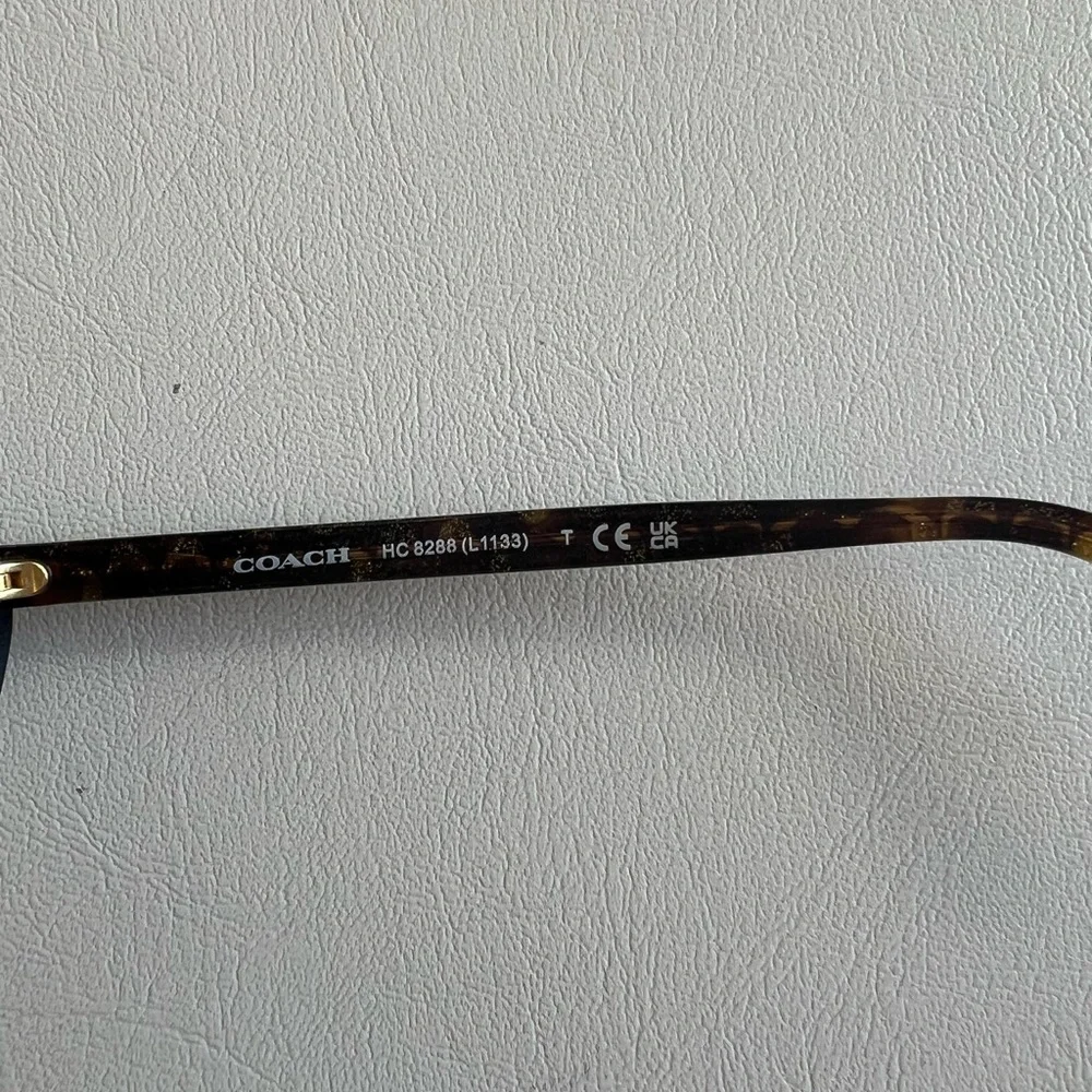 Coach Tortoise Shell Sunglasses - Picture 4 of 6